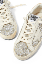 Kids Super-Star Glitter Sneakers